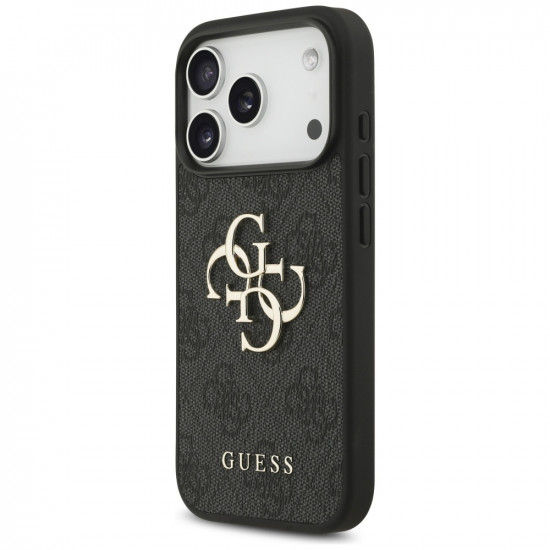 Guess Hardcase 4G Classic Logo with Strap (GUHCP17LP4GMGSK) iPhone 17 Pro Black