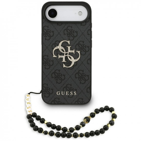 Guess Hardcase 4G Classic Logo with Strap (GUHCP17MP4GMGSK) iPhone 17 Air Black