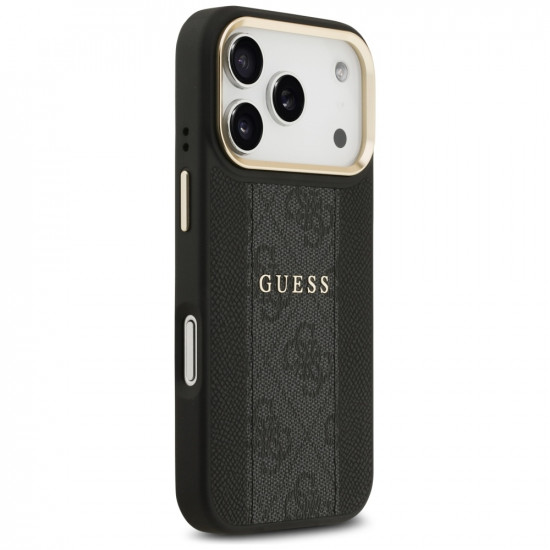 Guess Hardcase 4G Stripe MagSafe (GUHMP17XPG4SEMCK) iPhone 17 Pro Max Black