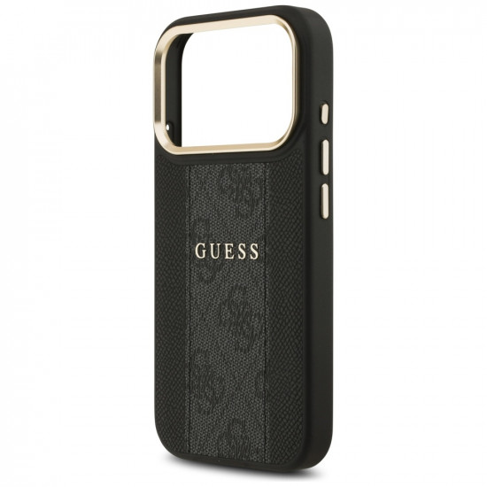 Guess Hardcase 4G Stripe MagSafe (GUHMP17XPG4SEMCK) iPhone 17 Pro Max Black