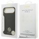 Guess Grained Strass Logo MagSafe (GUHMP17MPGCRMDEK) iPhone 17 Air Black