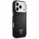 Guess Glitter Triangle Logo MagSafe (GUHMP17LPFGTSCMK) iPhone 17 Pro Black