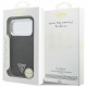 Guess Glitter Triangle Logo MagSafe (GUHMP17LPFGTSCMK) iPhone 17 Pro Black