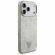 Guess Glitter Triangle Logo MagSafe (GUHMP17LPFGTSCMS) iPhone 17 Pro Silver