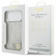 Guess Glitter Triangle Logo MagSafe (GUHMP17LPFGTSCMS) iPhone 17 Pro Silver