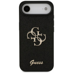 Guess Fixed Glitter Big 4G (GUHCP17MHG4SGK) iPhone 17 Air Black
