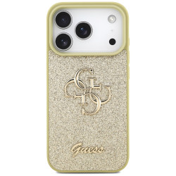 Guess Fixed Glitter Big 4G (GUHCP17XHG4SGD) iPhone 17 Pro Max Gold