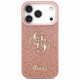 Guess Fixed Glitter Big 4G (GUHCP17LHG4SGP) iPhone 17 Pro Pink