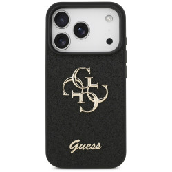 Guess Fixed Glitter Big 4G (GUHCP17LHG4SGK) iPhone 17 Pro Black