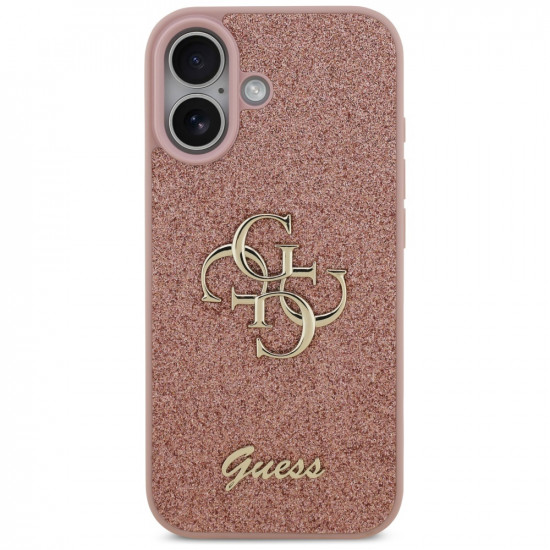 Guess Fixed Glitter Big 4G (GUHCP17SHG4SGP) iPhone 17 Pink