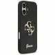 Guess Fixed Glitter Big 4G (GUHCP17SHG4SGK) iPhone 17 Black
