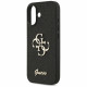 Guess Fixed Glitter Big 4G (GUHCP17SHG4SGK) iPhone 17 Black