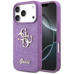 Guess Fixed Glitter Big 4G (GUHCP17XHG4SGL) iPhone 17 Pro Max Lilac