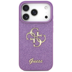 Guess Fixed Glitter Big 4G (GUHCP17XHG4SGL) iPhone 17 Pro Max Lilac