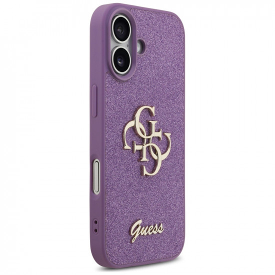 Guess Fixed Glitter Big 4G (GUHCP17SHG4SGL) iPhone 17 Lilac