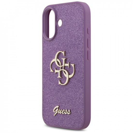Guess Fixed Glitter Big 4G (GUHCP17SHG4SGL) iPhone 17 Lilac