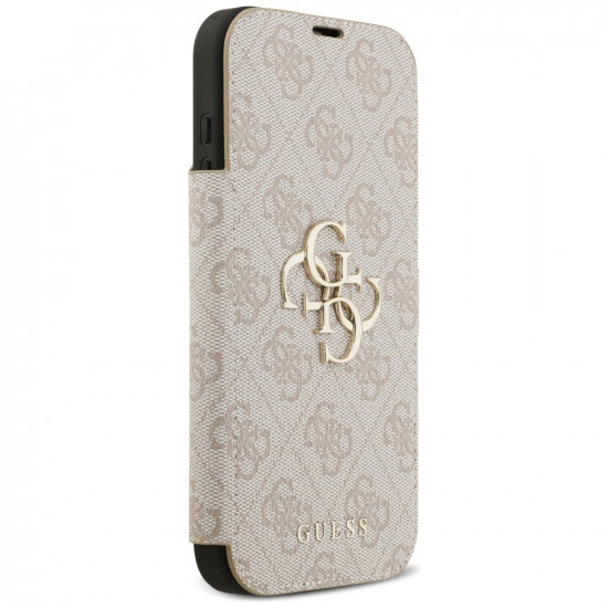 Guess Book 4G Metal Logo (GUBKP17X4GMGPI) iPhone 17 Pro Max Pink