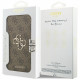 Guess Book 4G Metal Logo (GUBKP17L4GMGBR) iPhone 17 Pro Brown