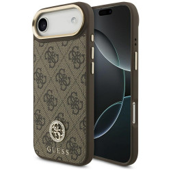 Guess 4G Strass Logo MagSafe (GUHMP17MP4GRMDEW) iPhone 17 Air Brown