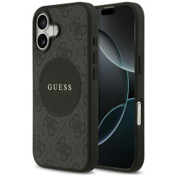 Guess 4G Circle Classic Logo MagSafe (GUHMP17SP4PGRSGK) iPhone 17 Black