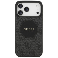 Guess 4G Circle Classic Logo MagSafe (GUHMP17XP4PGRSGK) iPhone 17 Pro Max Black Guess 4G Circle Classic Logo MagSafe (GUHMP17XP4PGRSGK) iPhone 17 Pro Max Black
