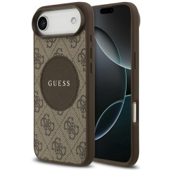 Guess 4G Circle Classic Logo MagSafe (GUHMP17MP4PGRSGW) iPhone 17 Air Brown