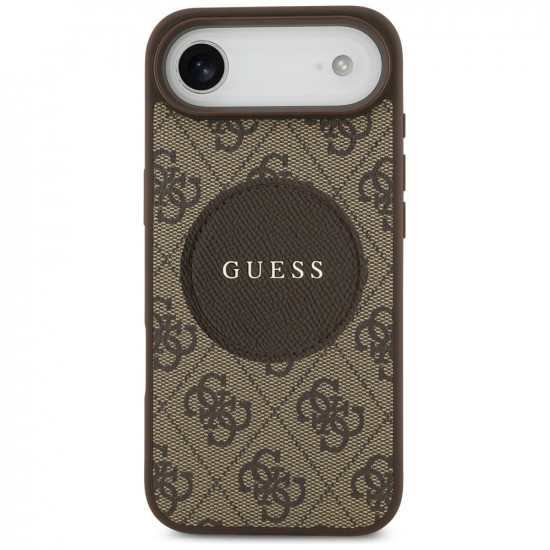Guess 4G Circle Classic Logo MagSafe (GUHMP17MP4PGRSGW) iPhone 17 Air Brown