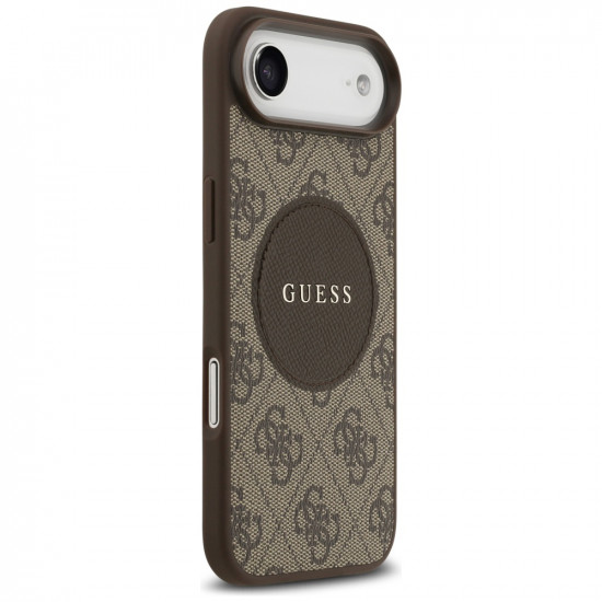 Guess 4G Circle Classic Logo MagSafe (GUHMP17MP4PGRSGW) iPhone 17 Air Brown