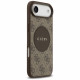 Guess 4G Circle Classic Logo MagSafe (GUHMP17MP4PGRSGW) iPhone 17 Air Brown