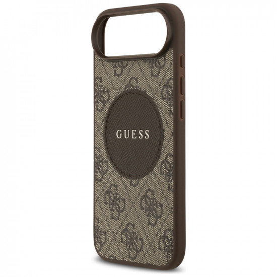 Guess 4G Circle Classic Logo MagSafe (GUHMP17MP4PGRSGW) iPhone 17 Air Brown