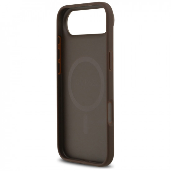 Guess 4G Circle Classic Logo MagSafe (GUHMP17MP4PGRSGW) iPhone 17 Air Brown
