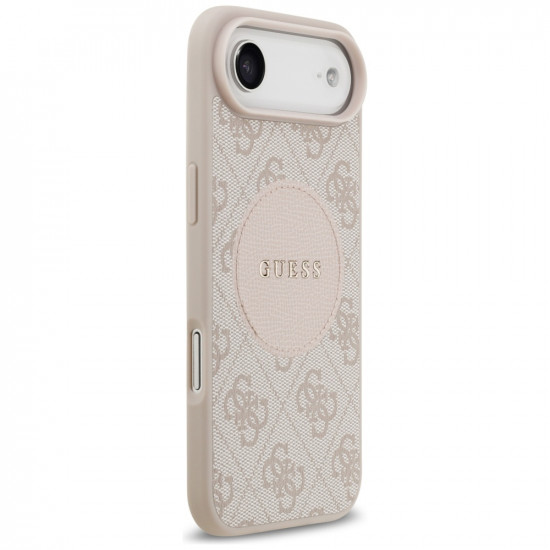 Guess 4G Circle Classic Logo MagSafe (GUHMP17MP4PGRSGP) iPhone 17 Air Pink
