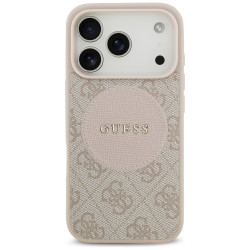 Guess 4G Circle Classic Logo MagSafe (GUHMP17LP4PGRSGP) iPhone 17 Pro Pink Guess 4G Circle Classic Logo MagSafe (GUHMP17LP4PGRSGP) iPhone 17 Pro Pink