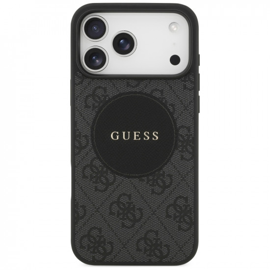 Guess 4G Circle Classic Logo MagSafe (GUHMP17LP4PGRSGK) iPhone 17 Pro Black