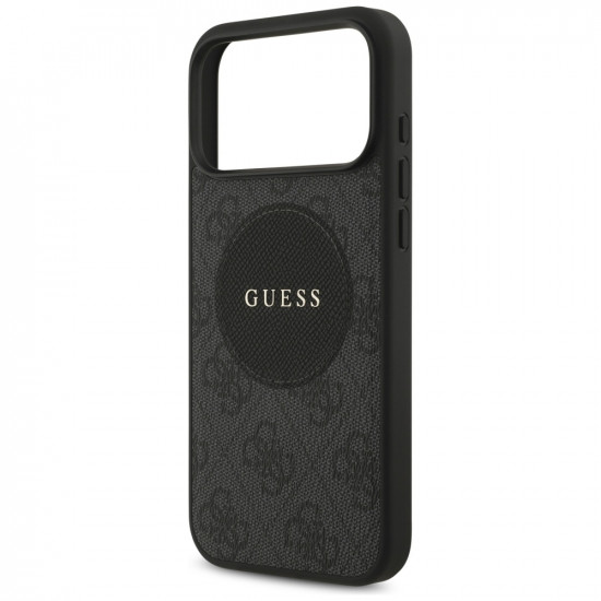 Guess 4G Circle Classic Logo MagSafe (GUHMP17LP4PGRSGK) iPhone 17 Pro Black