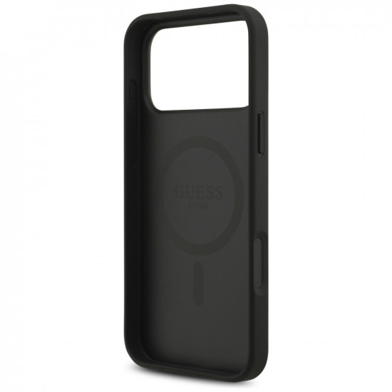 Guess 4G Circle Classic Logo MagSafe (GUHMP17LP4PGRSGK) iPhone 17 Pro Black