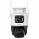 Imou Outdoor Camera Cruiser Dual 2 PRO (IPC S7XFP 8U0WED) 4+4MP, AI IMOU SENSE, Wi Fi 6, Dual IR, PT, Alarm, IP65 White