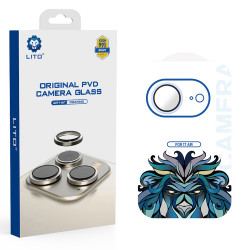 Lito Titanium AR Camera Glass iPhone 17 Air Light Blue