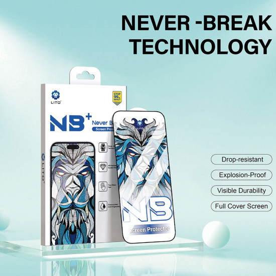 Lito NB Screen Protector iPhone 17 Air Black