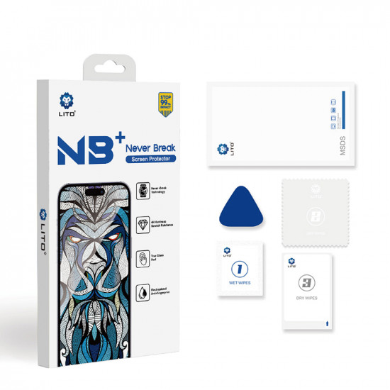 Lito NB Screen Protector iPhone 17 Air Black