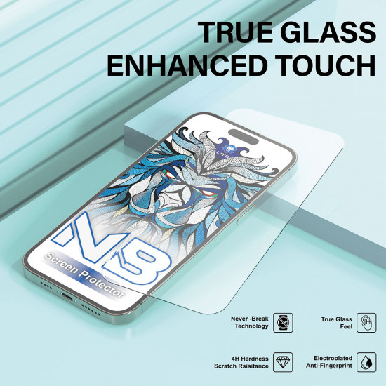 Lito NB Screen Protector iPhone 17 / iPhone 16 Pro Black Lito NB Screen Protector iPhone 17 / iPhone 16 Pro Black