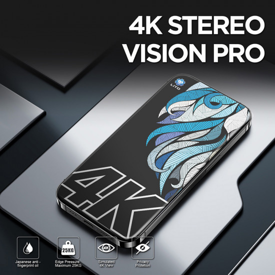 Lito D+ Max 4K Privacy iPhone 17 Air Black