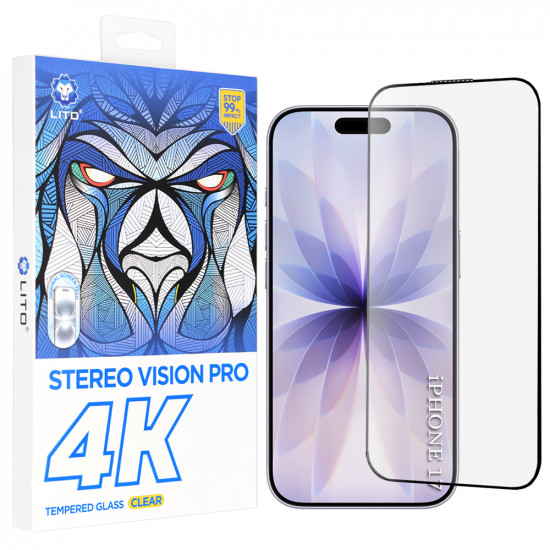 Lito D+ Max 4K iPhone 17 / iPhone 16 Pro Black