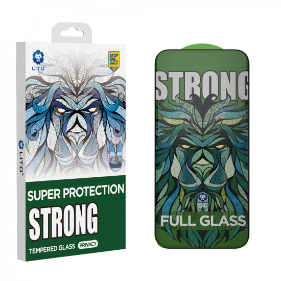 Lito D+ Max Strong Privacy iPhone 17 / iPhone 16 Pro Black