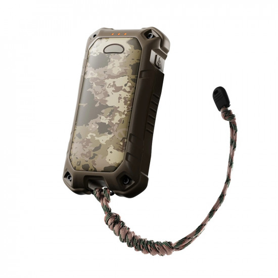 Ocoopa Hand Warmer UT4 Extreme (UT3201 MC GN) with Power Bank, Built in Flashlight, IP56, Type C, 10000mAh Camouflage