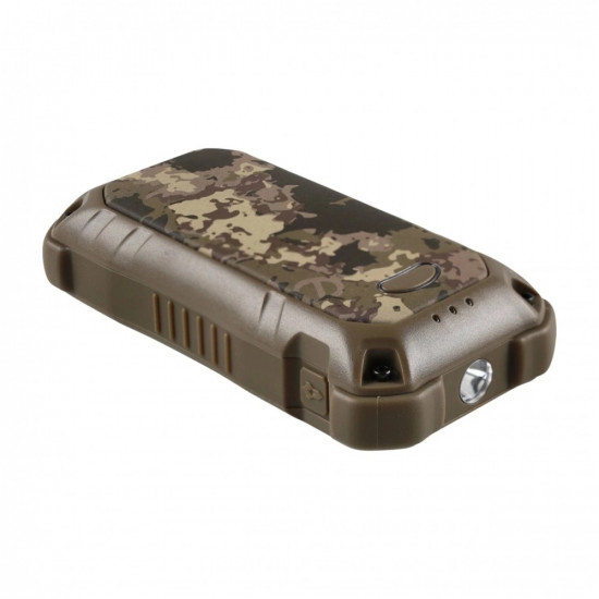 Ocoopa Hand Warmer UT4 Extreme (UT3201 MC GN) with Power Bank, Built in Flashlight, IP56, Type C, 10000mAh Camouflage