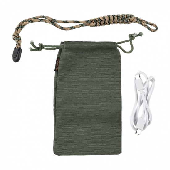Ocoopa Hand Warmer UT4 Extreme (UT3201 MC GN) with Power Bank, Built in Flashlight, IP56, Type C, 10000mAh Camouflage