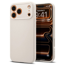 Spigen Liquid Air iPhone 17 Pro Max Natural Titanium