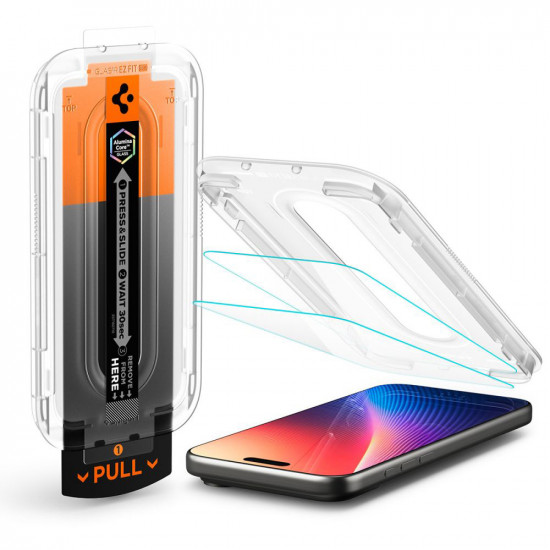 Spigen Glas.tR EZ FIT Pro iPhone 16 Pro Max / iPhone 17 Pro Max Clear