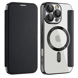 Techsuit SmartMag Book Case Samsung Galaxy S25 FE Black